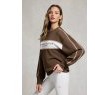 Holland Cooper Holland Cooper Equestrian Crew Neck Sweat - Chestnut