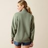 Ariat Ariat Foundation Logo 1/2 Zip Sweatshirt - Sea Spray