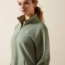 Ariat Ariat Foundation Logo 1/2 Zip Sweatshirt - Sea Spray