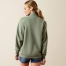 Ariat Ariat Foundation Logo 1/2 Zip Sweatshirt - Sea Spray
