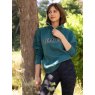 LeMieux LeMieux Kelsie Quarter Neck Sweat - Jungle