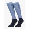 LeMieux LeMieux Competition Socks (2 Pack) - Powder Blue