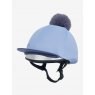 LeMieux LeMieux Classique Pom Hat Silk - Powder Blue