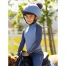 LeMieux LeMieux Mini Double Pom Hat Silk - Powder Blue