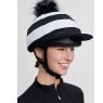LeMieux LeMieux Derby Pom Hat Silk - Black