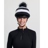 LeMieux LeMieux Derby Pom Hat Silk - Black