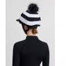 LeMieux LeMieux Derby Pom Hat Silk - Black