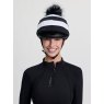 LeMieux LeMieux Derby Pom Hat Silk - Black