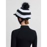 LeMieux LeMieux Derby Pom Hat Silk - Black