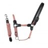 Cameo Equine Rope Leather Halter & Rope