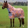 Saxon Saxon Mesh Combo Neck - Technicolour Horses