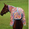 Saxon Saxon Mesh Combo Neck - Technicolour Horses