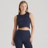 Ridgeline Ridgeline Womens Infinity Crop Top - Navy