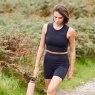Ridgeline Ridgeline Womens Infinity Crop Top - Navy