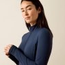Ariat Ariat SolVeil 1/2 Zip Baselayer - Navy Eclipse