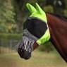 Shires Shires FlyGuard Pro Hi-Vis Fine Mesh Fly Mask w/ Ears & Nose Fringe