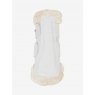 LeMieux LeMieux Brilliance Fleece Brushing Boot - White