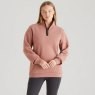 Ridgeline Ridgeline Womens Brancaster 1/4 Zip - Dusky Pink