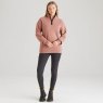 Ridgeline Ridgeline Womens Brancaster 1/4 Zip - Dusky Pink