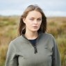 Ridgeline Ridgeline Womens Brancaster 1/4 Zip - Smokey Olive