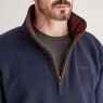 Ridgeline Ridgeline Mens Brancaster 1/4 Zip - Navy