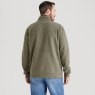 Ridgeline Ridgeline Mens Brancaster 1/4 Zip - Smokey Olive