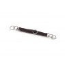 Shires Velociti Leather Curb Chain