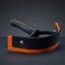 cameo curved ergonomic sweat scraper rubber blade studio orange