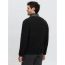 IT09555 studio mensborghalfzipsweat black 002