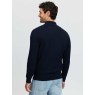 IT09693 studio mensquarterzipknit navy 002